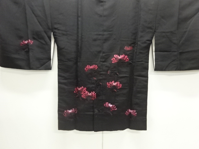 JAPANESE MICHIYUKI COAT / EMBROIDERY / KIKU